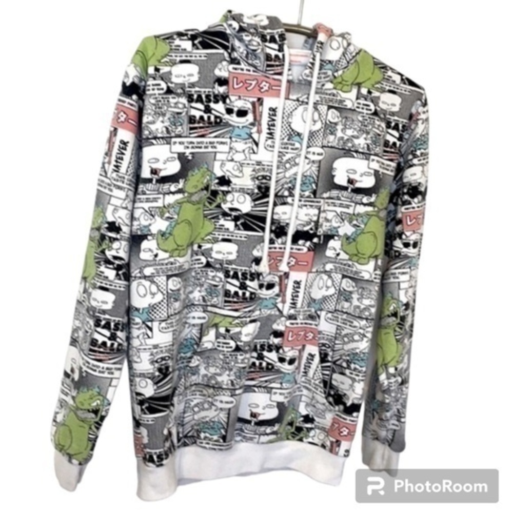 NICKELODEON | Women’s NICKELODEON RUGRATS Pullover Hooded Sweatshirt Size Sm